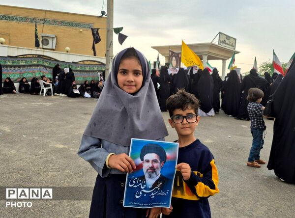 فرزندان انقلاب شهرستان شهیدپرور لامرد در روز قدس