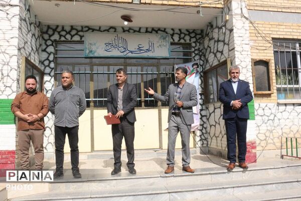 بازدید مدیر آموزش‌و‌پرورش فیروزکوه از مدرسه امام صادق (ع) در آستانه سال تحصیلی جدید