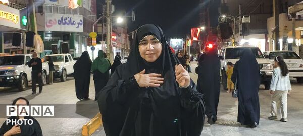 مراسم شام غریبان حسینی در گچساران 