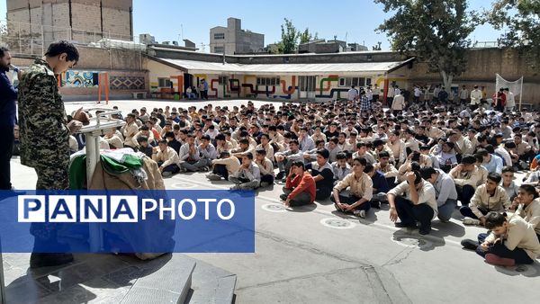 مراسم آیین بازگشایی مدرسه ابوریحان بیرونی