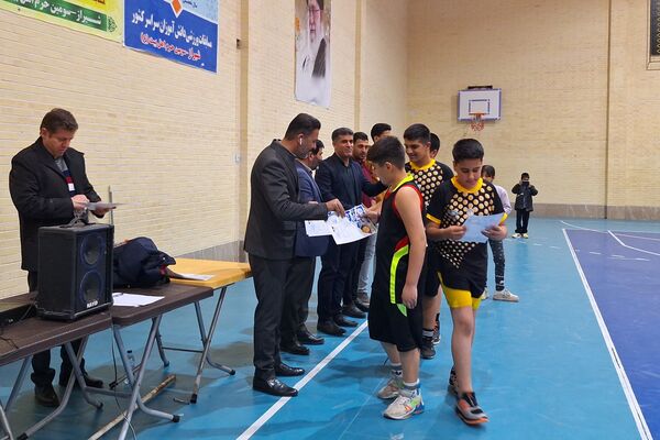 مسابقات بسکتبال مدارس ناحیه ۳ شیراز