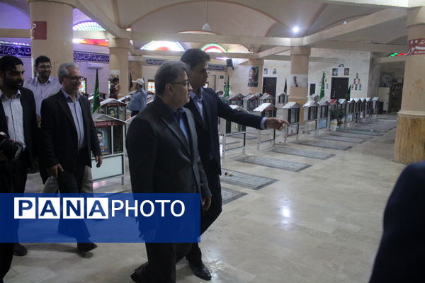 تجدید میثاق با شهدا در بوشهر