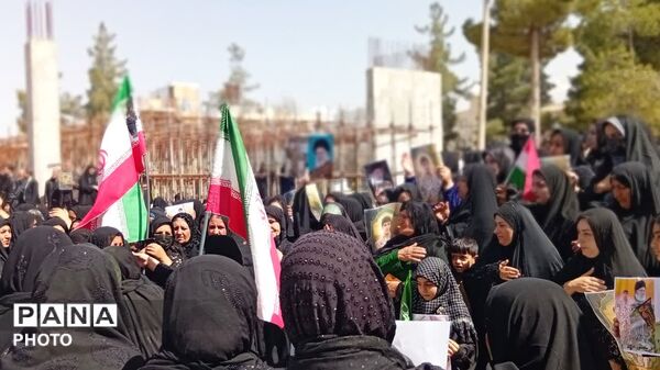 تشییع پیکر مطهر شهید علی کیانی در یاسوج 
