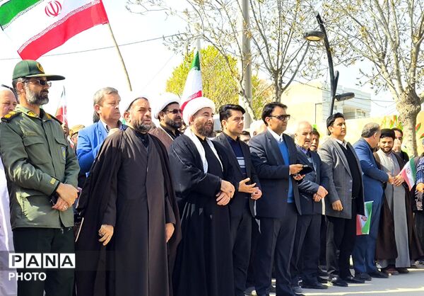 راهپیمایی قدس شهرستان مانه 