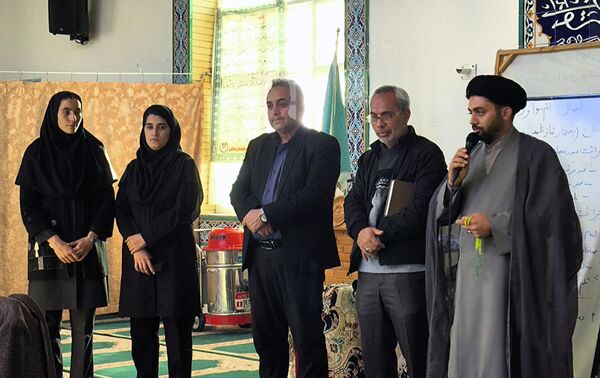 اعتکاف دانش آموزی در مساجد شهرستان مانه 