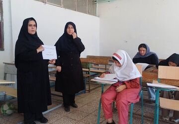  آزمون طرح رشد پایه هفتم در دبیرستان معرفت کوهدشت 