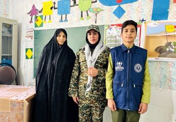 شور و نشاط در کلاس اول آموزشگاه نواب صفوی خاتم با آموزش نشانه‌ها از طریق نمایش