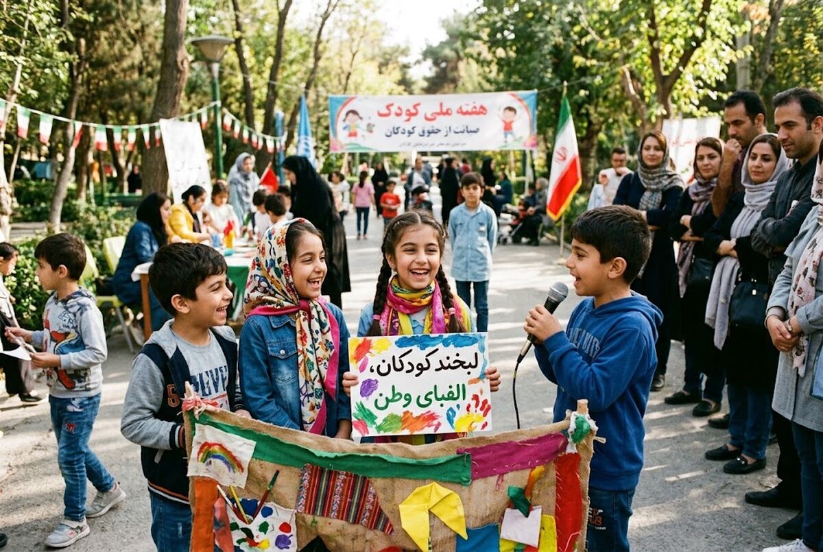 گامی فراتر از مناسبت‌های تقویمی / شنیدن صدای کودکان و تحقق شعار «لبخند کودکان، الفبای وطن»