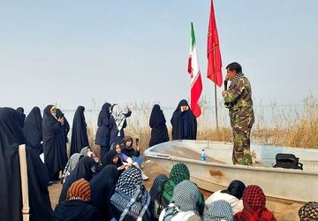 سفر به عمق تاریخ؛ جایی که دانش‌آموزان نسل امروز، قدم در خاک غیرت گذاشتند