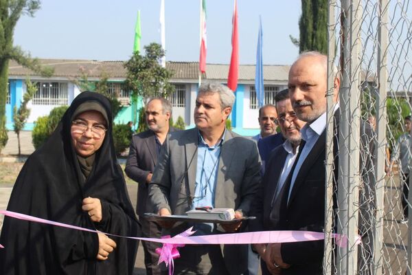 مانور بازگشایی مدارس در ساری ناحیه یک