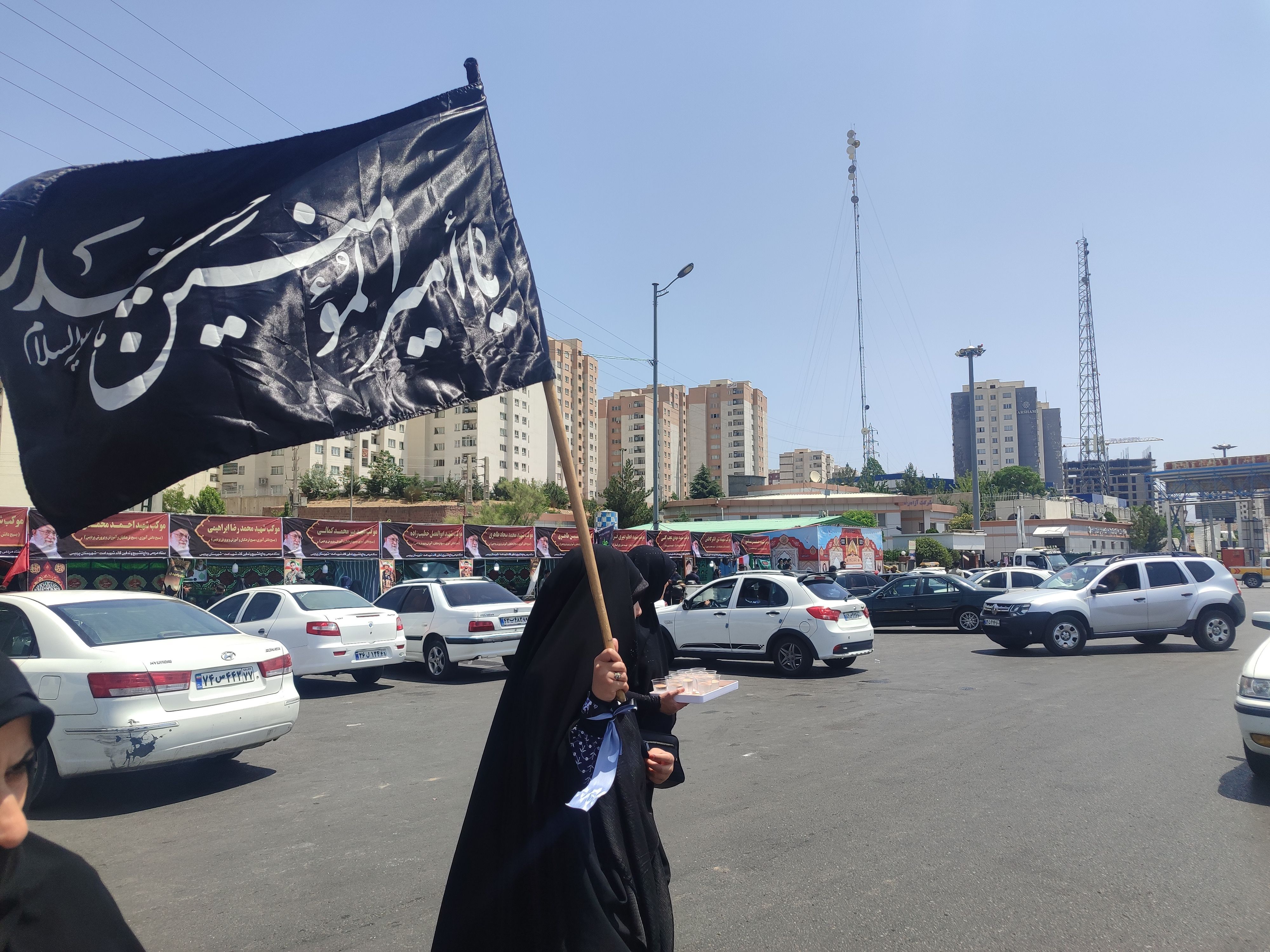 مدارس اسکان و موکب های پذیرایی در پردیس