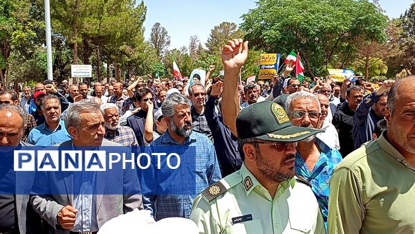 حماسه ای تازه از مردم کاشمر در جمعه نصر و خشم