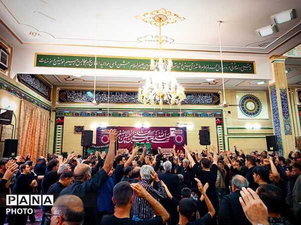 مراسم عزاداری هفتمین روز محرم حسینی به یاد شش ماهه کربلا