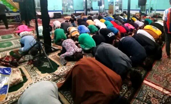اعتکاف دانش‌آموزی در ایذه