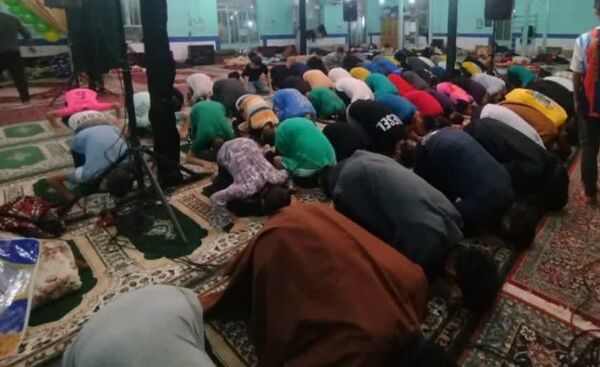 اعتکاف دانش‌آموزی در ایذه
