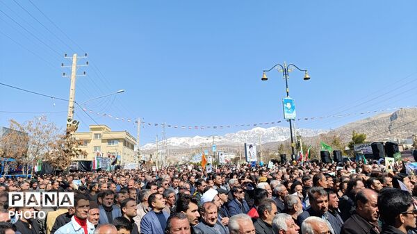 شهر یاسوج در سوگ دو شهید والامقام