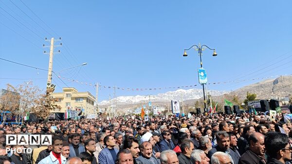 شهر یاسوج در سوگ دو شهید والامقام