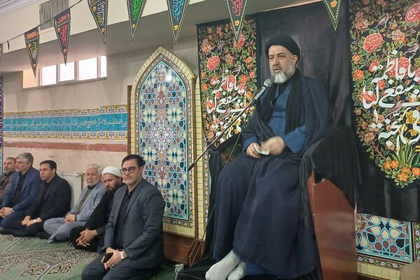 مراسم عزاداری حضرت فاطمه زهرا (س) در اداره آموزش و پرورش شهریار