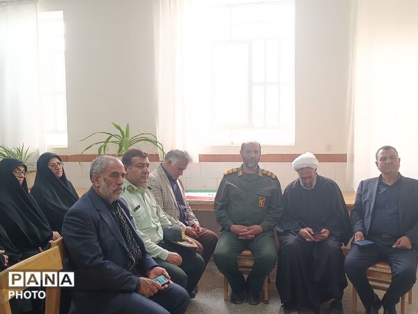 آیین گرامیداشت چهلمین روز شهادت رهبر در کتابخانه «تاج فیروز» مروست