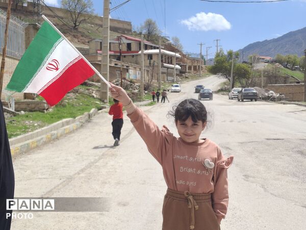 برپایی موکب توسط خادم الشهدای منطقه میانکوه