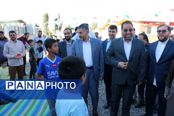 بازدید میدانی وزیر آموزش و پرورش از اردوگاه 15 خرداد قم