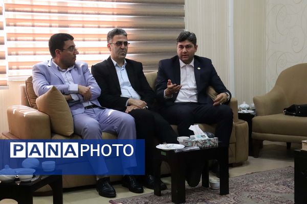 حضور مدیرکل آموزش و پرورش آذربایجان شرقی در سازمان دانش‌آموزی استان