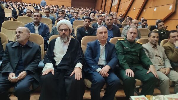 مراسم یادبود خیر مدرسه‌ساز در کوهدشت 