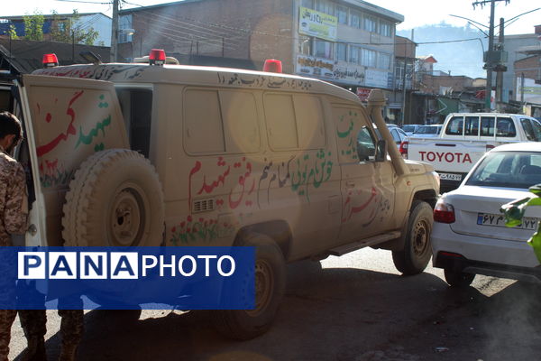 عطر خوش شهید خوشنام در بندپی شرقی