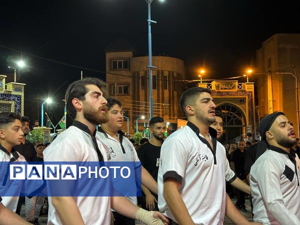 مراسم عزاداری شب تاسوعای حسینی در آمل