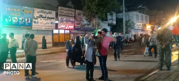 حضوری از جنس ایثار