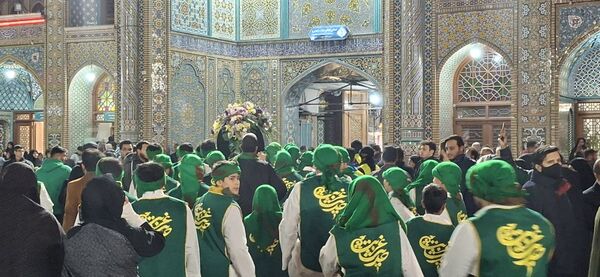 شام غریبان حضرت فاطمه زهرا(س) در حرم حضرت معصومه (س)