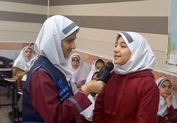 شور دانش‌آموزان بروجردی در حماسه ۱۳ آبان امسال
 