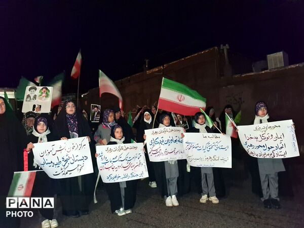 سی و پنجمین حضور حماسی مردم ولایتمدار کنجوران سفلی