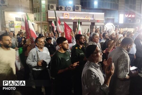 مشارکت رئیس اداره آموزش و پرورش  چهاردانگه در 185 امین همبستگی شبانه