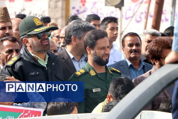 خلق حماسه‌ای دیگر از حضور مردم فهرج در راهپیمایی ۲۲ بهمن