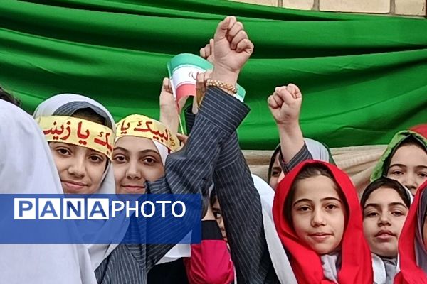 طنین زنگ انقلاب در مدارس شهرستان شهریار 