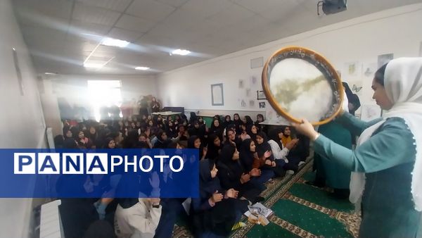 جشن ولادت امام زمان (عج)در مدرسه عزت طلایی