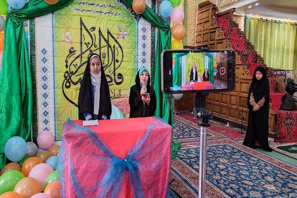 مراسم ولادت حضرت فاطمه زهرا (س)و گرامیداشت روز مادر در حسینیه شهر بار نیشابور