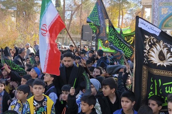 مراسم عزاداری حضرت فاطمه زهرا (س)توسط دهه نودی‌های آباده