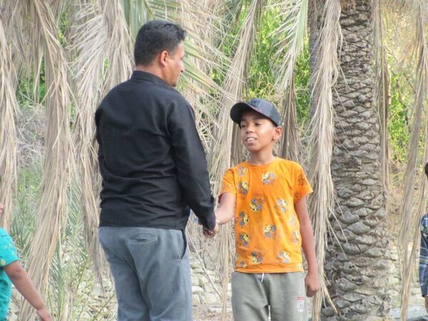 بازدید بخشدار گوهران از روستاهای رینن بزرگ و رینن کوچک