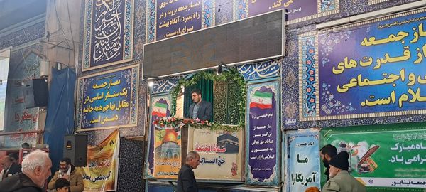 نماز عبادی سیاسی جمعه در آخرین جمعه ماه شعبان در نیشابور 