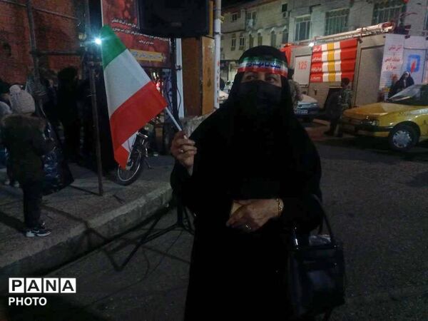 اجتماع مردمی حامیان آرمان‌های انقلاب اسلامی ایران در گلوگاه 