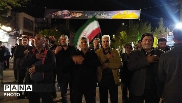 هیئت روستای رییسی  در چهل و یکمین شب از اجتماعات مردمی نیشابور