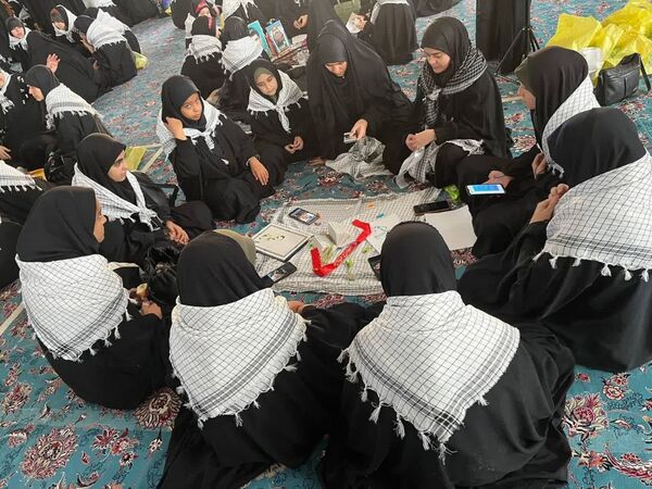 برگزاری اجتماع بزرگ حلقه صالحین در مصلی کرج 