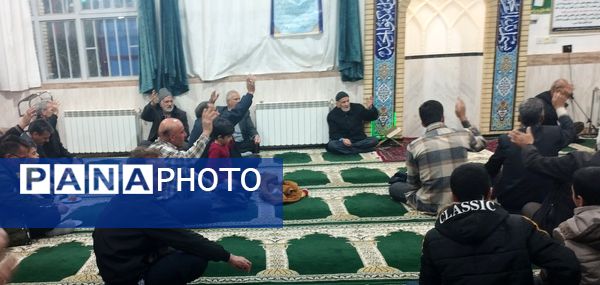 مراسم عید مبعث در مسجد النبی خلیل آباد