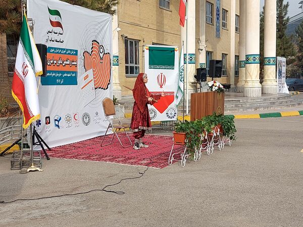 مانور زلزله استانی در هنرستان دخترانه محمودیه ناحیه ۶(2)