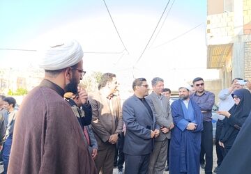 حضور نماینده مردم فاروج و قوچان در مجلس شورای اسلامی در روستای گزکوه