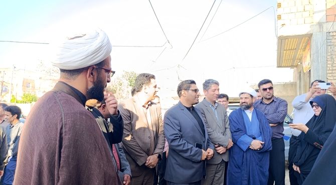 حضور نماینده مردم فاروج و قوچان در مجلس شورای اسلامی در روستای گزکوه