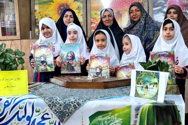 جشن میلاد امام زمان (عج) در دبستان هدی