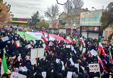 راهپیمایی روز قدس در نیشابور